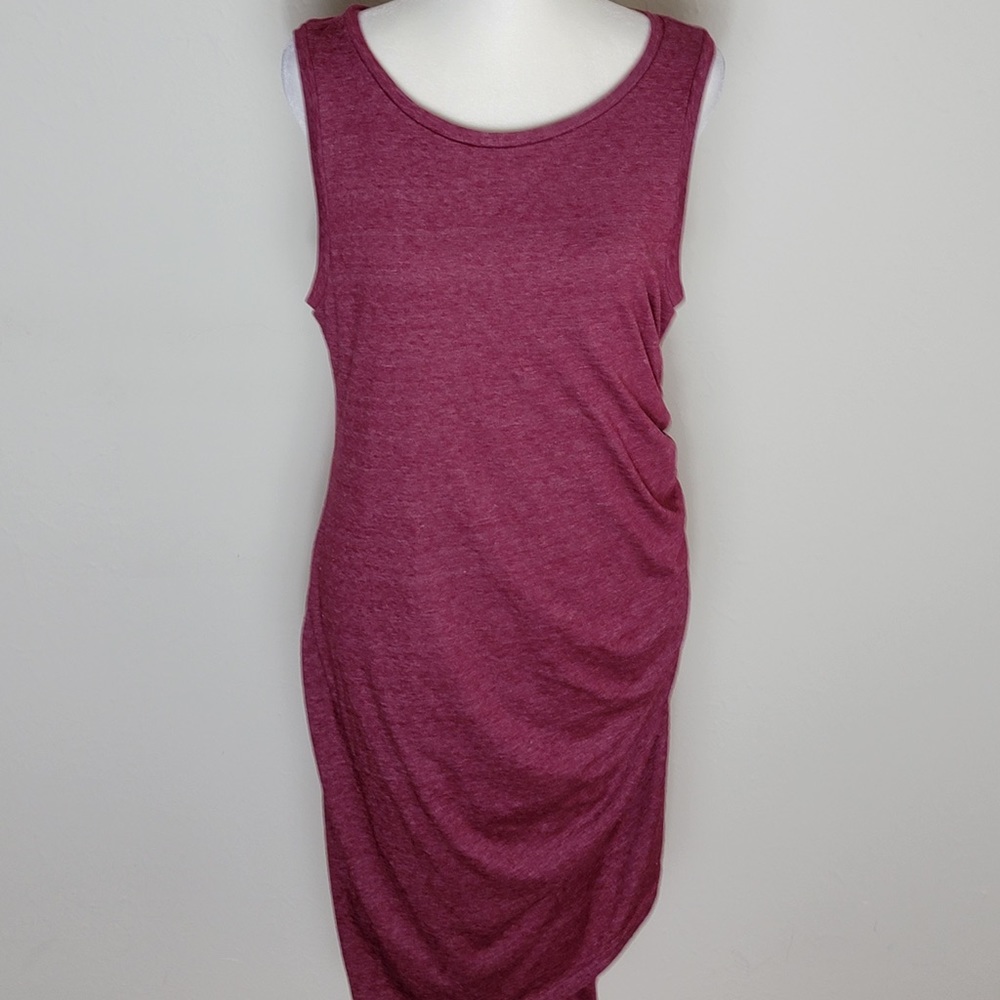 Leith Ruched body-con tank dress L